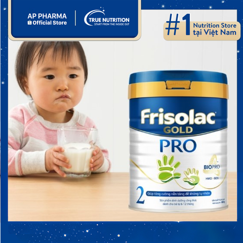  Sữa Frisolac Gold Pro 2 Hỗ Trợ Toàn Diện Cho Não Bộ & Thể Chất Của Trẻ 