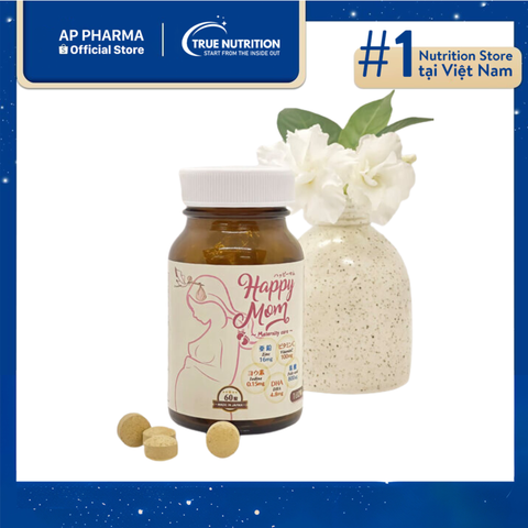  Happy Mom: Hỗ Trợ Mẹ Bầu Với Vitamin và Khoáng Chất 