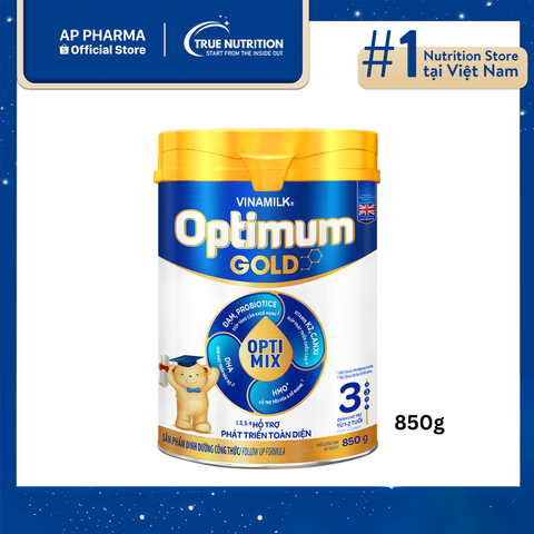  Sữa Vinamilk Optimum Gold 3: Tăng Cường Chức Năng Não Bộ và Hệ Miễn Dịch 