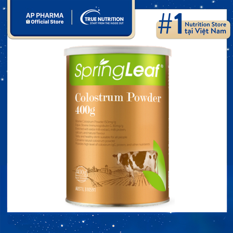  Bột Sữa Non SpringLeaf: Giải Pháp Tăng Cường Sức Khỏe Toàn Diện 