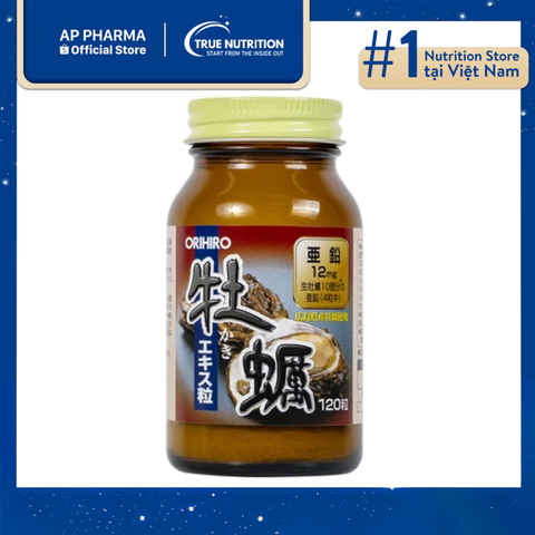  Orihiro New Oyster Extract: Giải pháp vàng cho sức khỏe sinh lý nam! 