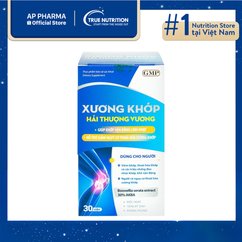  Viên Xương Khớp Hải Thượng Vương: Giảm Đau, Ngăn Ngừa Thoái Hóa Tự Nhiên 