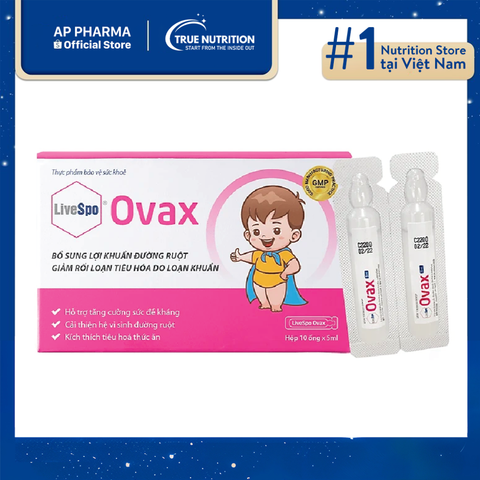  Livespo Ovax: Bí quyết bảo vệ hệ tiêu hóa và tăng cường miễn dịch 