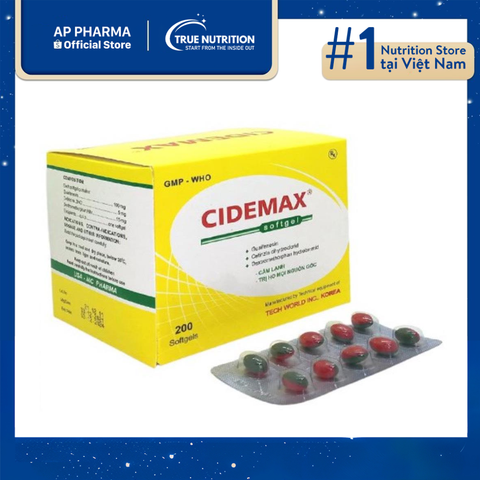  Thuốc cidemax là thuốc gì? Thành phần, công dụng và cách dùng 