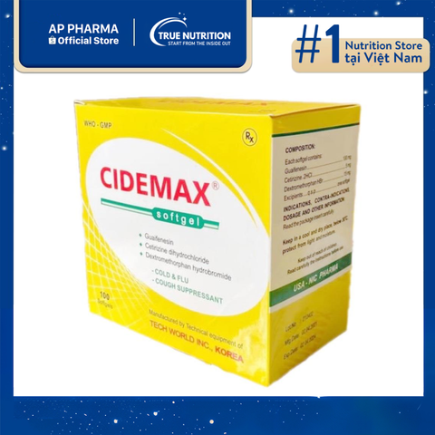  Thuốc cidemax là thuốc gì? Thành phần, công dụng và cách dùng 