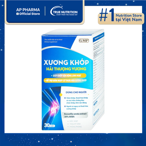  Viên Xương Khớp Hải Thượng Vương: Giảm Đau, Ngăn Ngừa Thoái Hóa Tự Nhiên 