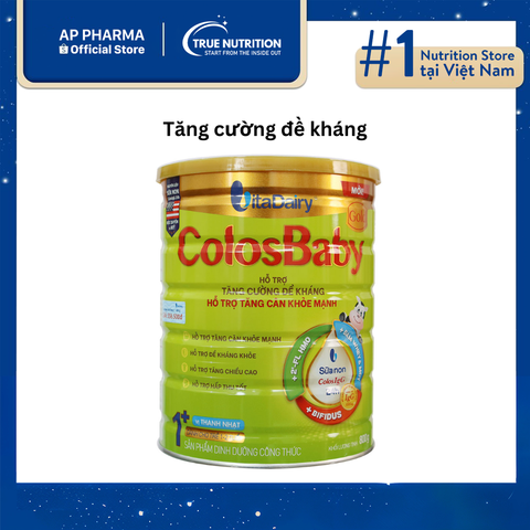  Sữa Colosbaby Gold 1+: Công Thức Dinh Dưỡng Hoàn Hảo Cho Sự Phát Triển Của Trẻ 