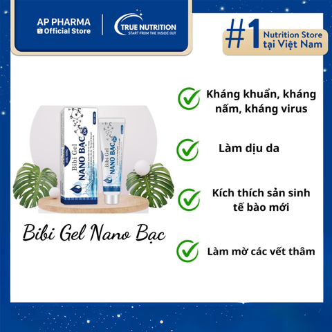  Bibi Gel Nano Bạc Dược Vương: Đánh Bại Viêm Da, Ngứa Ngáy 