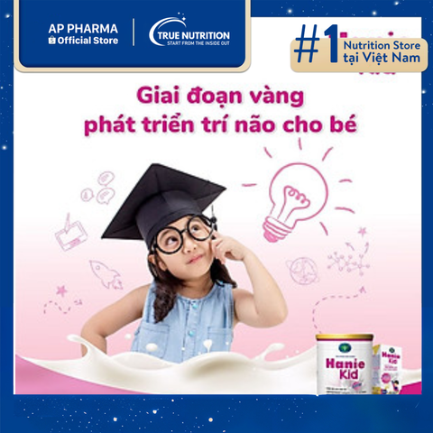  Sữa HANIE KID 1+: Giải Pháp Cho Sự Phát Triển Toàn Diện Của Trẻ 