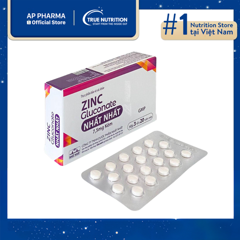  Zinc Gluconate Nhất Nhất: Giải Pháp Tăng Cường Sức Khỏe 