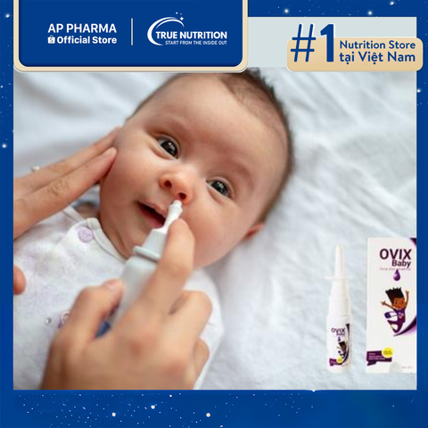  Xịt mũi ovix baby có tốt không? Chỉ Định, Công Dụng 