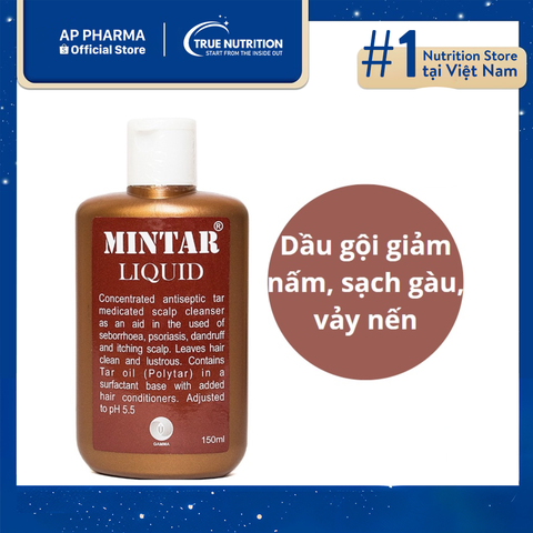  Dầu Gội Mintar Liquid Gamma: Tóc Sạch, Da Đầu Khỏe! 