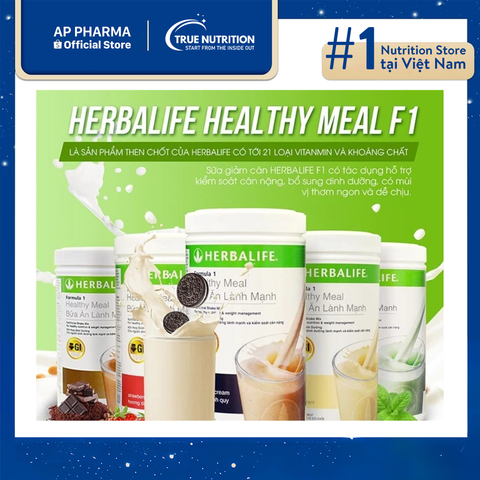  Sữa Herbalife F1 Có Tốt Không? Khám Phá Lý Do Nên Chọn Sản Phẩm Này 