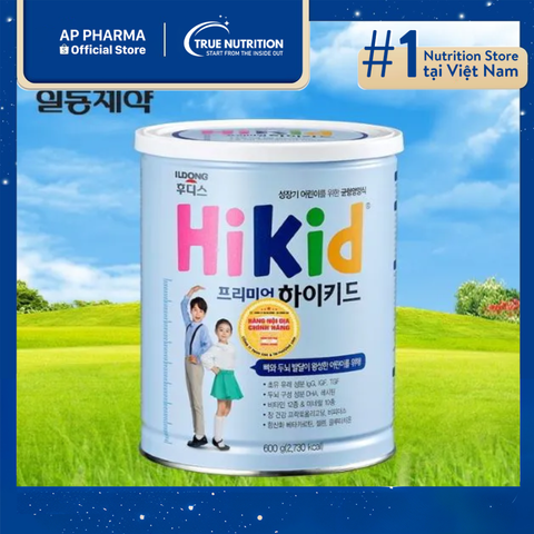  Sữa Hikid Premium Hàn Quốc: Tăng cường chiều cao cho trẻ từ 1 tuổi! 