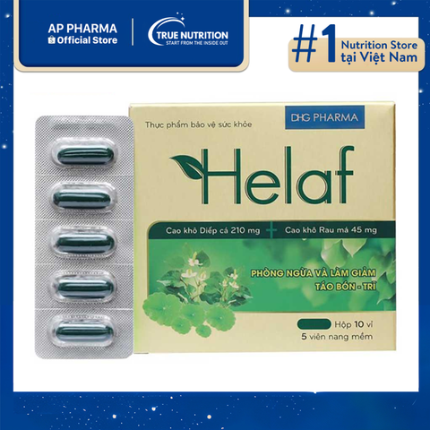  Viên uống Helaf DHG: Giải Pháp Hiệu Quả Cho Vấn Đề Tiêu Hóa Của Bạn 