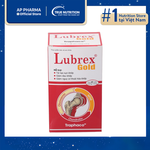  Lubrex Gold: Tái Tạo Sụn và Giảm Đau Khớp Hiệu Quả 