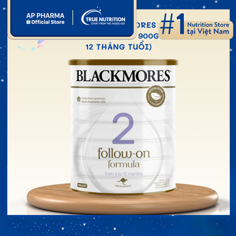  Sữa BLACKMORES 2 Follow-on Úc: Dinh Dưỡng Tốt Nhất Cho Trẻ 6-12 Tháng 