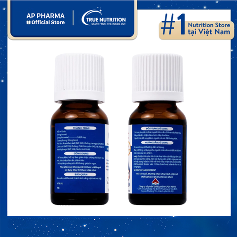  NovoZinc 15ml – Hỗ trợ tiêu hóa, giảm tiêu chảy và chán ăn cho trẻ 