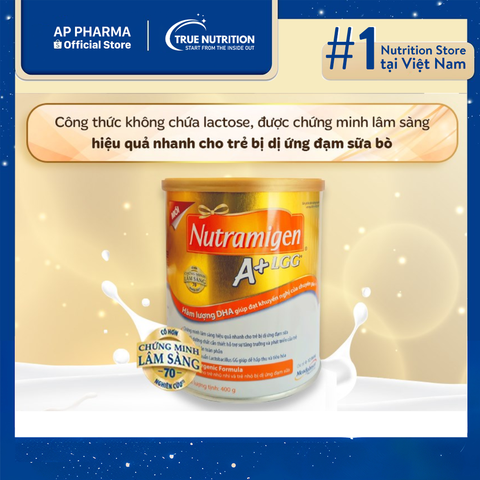  Sữa Nutramigen LIPIL A+ LLG: Giải Pháp Dinh Dưỡng Cho Trẻ Dị Ứng Sữa Bò 