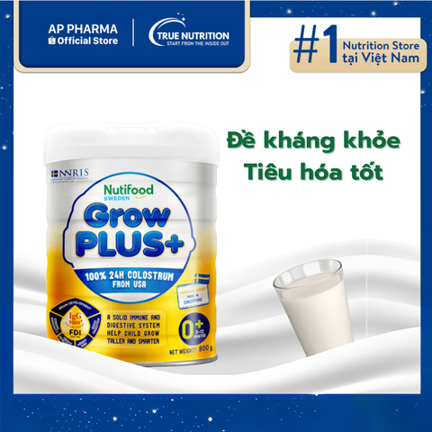  Grow Plus Vàng 0+: Dinh Dưỡng Đỉnh Cao Cho Trẻ Sơ Sinh Đến 12 Tháng 