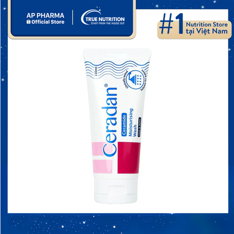  Sữa Tắm Ceradan Ceramide Moisturizing Wash: Dưỡng Ẩm Toàn Thân 