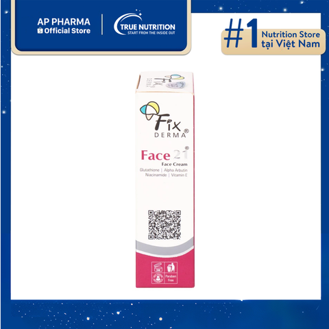  Face Cream Fixderma Face21: Đánh Thức Vẻ Đẹp Làn Da Sáng Mịn! 