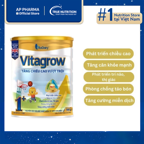  Sữa Vitagrow 1+ Có Tốt Không? Bí Quyết Giúp Trẻ Cao Lớn Và Khỏe Mạnh 