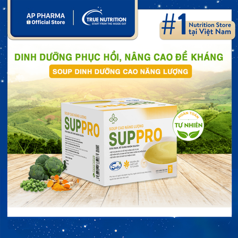  Suppro: Soup Dinh Dưỡng Cao Năng Lượng Dành Cho Người Bệnh 
