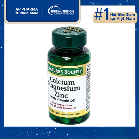  Calcium Magnesium Zinc: Giải Pháp Vàng Cho Xương Khỏe Mạnh 