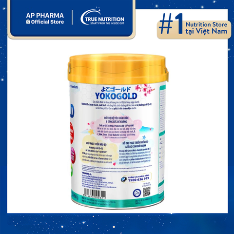  Sữa Vinamilk Yoko Gold 3: Sữa Bột Đầu Tay Cho Trí Não Và Tiêu Hóa Của Trẻ 