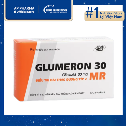  Thuốc Glumeron 30 Là Thuốc Gì? Công Dụng, Chỉ Định, Tác Dụng Phụ Thuốc 
