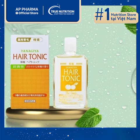  Hair Tonic Yanagiya: Dưỡng Tóc Khỏe Mạnh Từ Hương Bưởi 