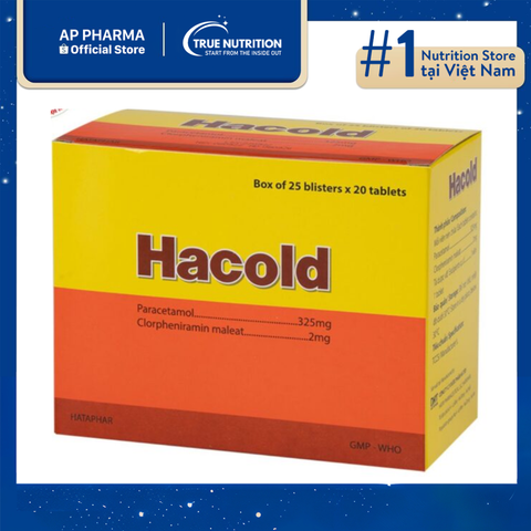 Thuốc Hacold Là Thuốc Gì? thành phần, công dụng và cách dùng 