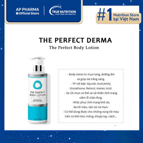  The Perfect Body Lotion: Giải Pháp Dưỡng Da Toàn Thân, Chống Lão Hóa 