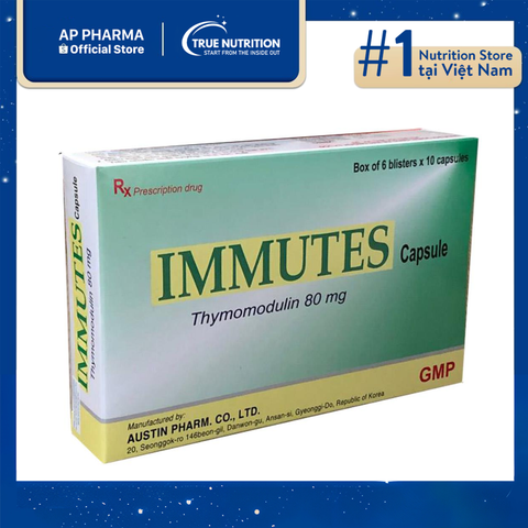  Thuốc Immutes Là Thuốc Gì? thành phần, công dụng và cách dùng 