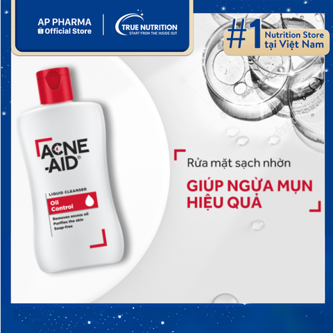  Sữa Rửa Mặt Acne Aid Liquid Cleanser: Trị Mụn Và Kiểm Soát Nhờn! 