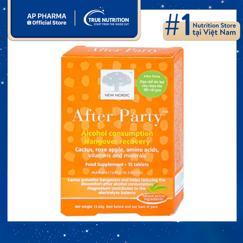  Viên Uống After Party: Giải Pháp Phục Hồi Hoàn Hảo Cho Gan Của Bạn 