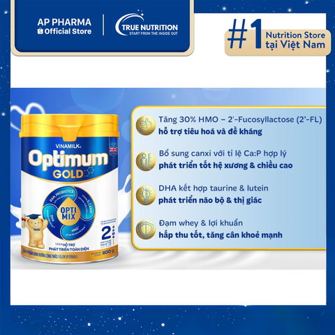  Sữa Optimum Gold 2: Sự Lựa Chọn Hàng Đầu Để Tăng Cường Sức Khỏe Và Phát Triển Cho Bé 