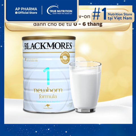  Sữa BLACKMORES Số 1 Newborn Úc: Sức Khỏe Tối Ưu Cho Bé 