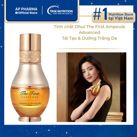  OHUI The First Geniture Ampoule Advanced: Tinh Chất Dưỡng Da Chuyên Sâu 