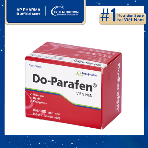  Thuốc Do-Parafen 500mg Là Thuốc Gì? Thành phần và lưu ý cách sử dụng 