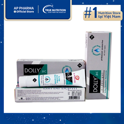  Gel Dolly-AC Acnes Gamma: Giải Pháp Đánh Bay Mụn Hiệu Quả 