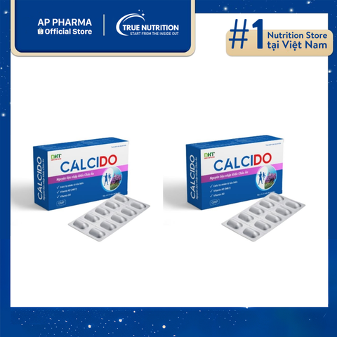  Calcido: Giúp xương chắc khỏe và phòng ngừa loãng xương 