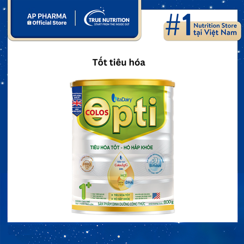  Sữa COLOS OPTI 1+ – Giải Pháp Nâng Cao Sức Đề Kháng Cho Bé Yêu Mỗi Ngày 