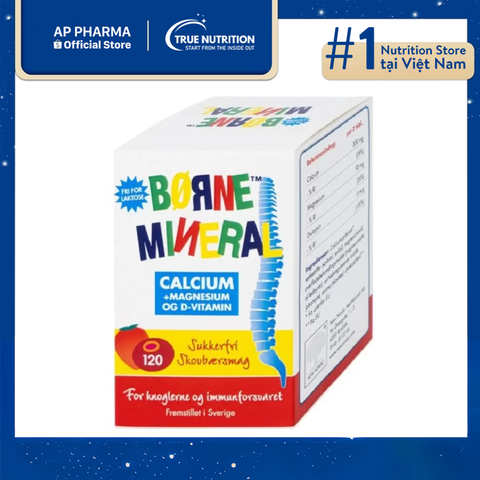  Borne Mineral New Nordic: Giải Pháp Tối Ưu Cho Sức Khỏe Xương của Trẻ 