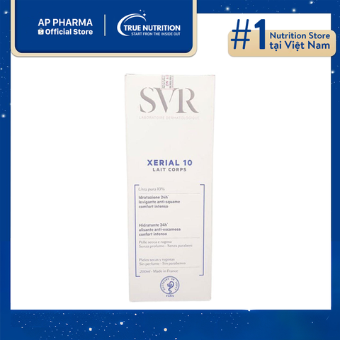  Kem SVR XERIAL 10: Giải Pháp Chăm Sóc Cho Da Khô 