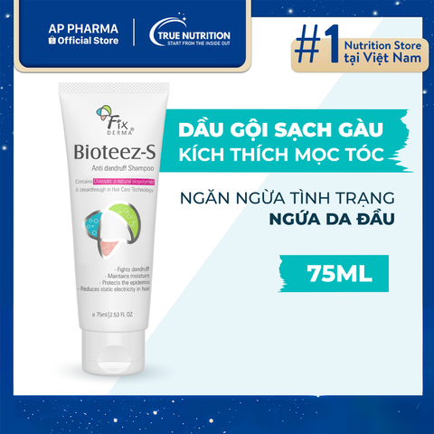  Dầu Gội Fixderma Bioteez-S: Đẹp Từ Tóc Đến Da Đầu 