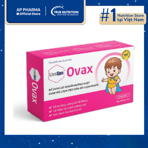  Livespo Ovax: Bí quyết bảo vệ hệ tiêu hóa và tăng cường miễn dịch 