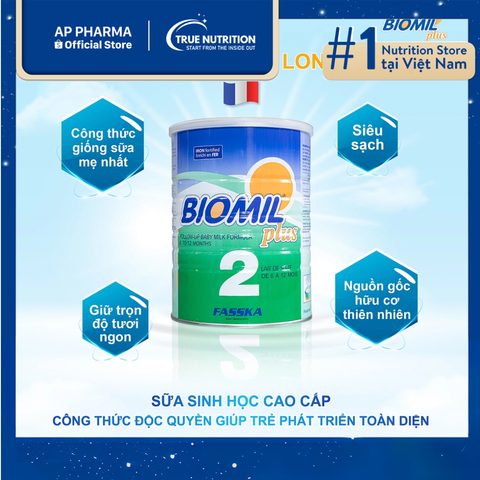  Sữa Bột Biomil Plus 2: Bé Tăng Trưởng Nhanh Chóng và Khỏe Mạnh! 