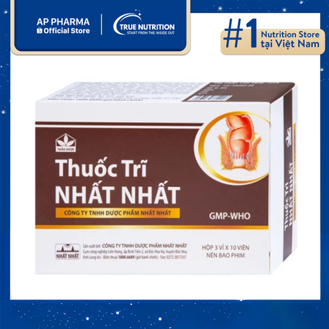  Thuốc Trĩ Nhất Nhất: Giảm Đau, Cầm Máu, Ngăn Ngừa Trĩ Tái Phát! 